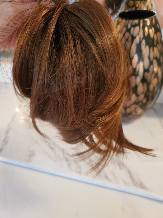 Other - Brown Clip-In Hair Topper - Natural Shine